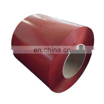 prime grade prepainted galvanized color coated steel coil