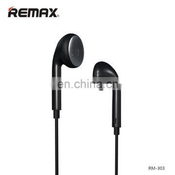 Remax  Hot selling in-ear mini headphone Mobile Phone Wired sports earphone