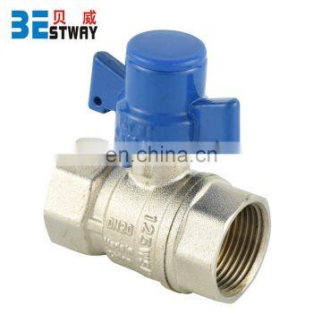 Customized Good Quality Brass Mechanical Lockable Ball Valve With Best Price photo-5