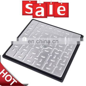 High Strength and Reliability Composite Sewer Manhole Square Smc Manhole Cover photo-3