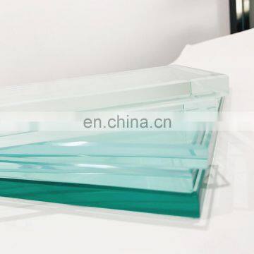Crystal Super White Tempered Ultra Clear Low Iron building Glass For Sale