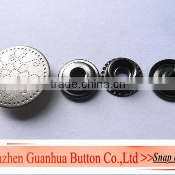 Spring Snap Metal Press Button