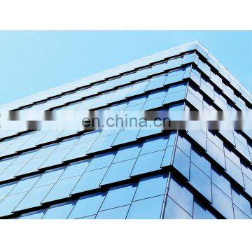 6mm12mm Customized Tempered Insulation Glass Smart Sun Shading building glass for Window Panel