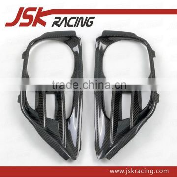 OEM JSK-1STYLE CARBON FIBER EXHAUST SUROUND FOR NISSAN R35 GTR(JSK220960)