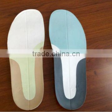 Durable leather insole with waterproof design