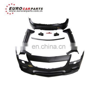 SLK Class R172 Slk200 Slk300 Body Kit for R172 SLK200 SLK250 SLK300 to WD Style With Bumpers and Exhaust Tips photo-2