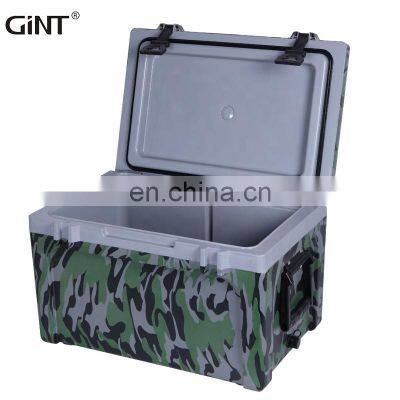 New 50L Waterproof for camping fishing Outdoor Army green  insulated Hard cooler box Eco friendly Portable cooler box