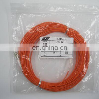 Hot Selling Multimode Simplex Lc Patchcord Optic Connector Fiber Patchcord Cable photo-2