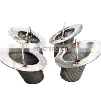 Custom Built Flat-Bottomed Basket Strainer with Screens