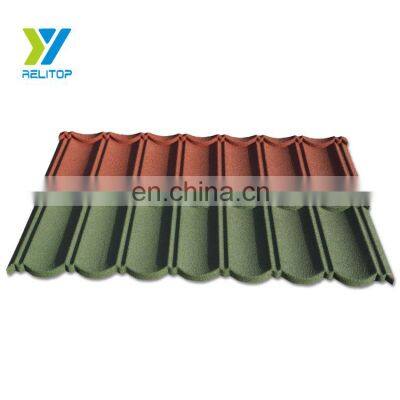 Free Sample  Classic type metal Roofing sheet color Stone corrugated Coated Roof tile