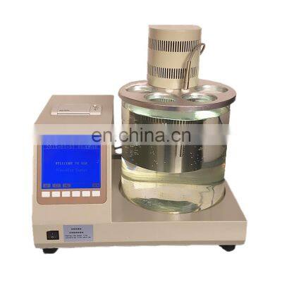 Electronic oil kinematic viscosity measuring instrument up to 20000mm2/s