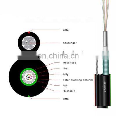 Figure 8 Aerial Self-support Armoured G625d Optic Fiber Network Cable photo-4