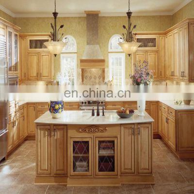 Guangzhou home building material custom kitchen cabinets design