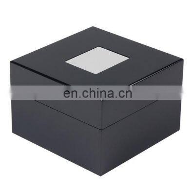 Custom-made Clamshell Wooden Watch Gift Box Packing Jewelry Box photo-3