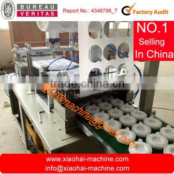 Cup lid sealing machine