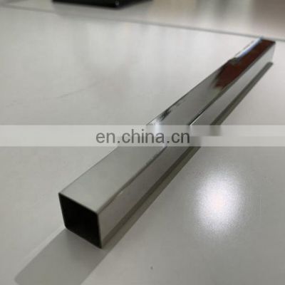 1mm 1.2mm Mirror Polished 304 316 L Stainless Steel Square Tube