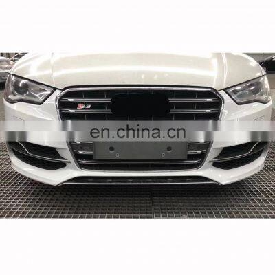 For au di A3 S3 Front Grille ABS Material 2013-2015 photo-3