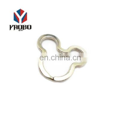 Top Sale High Quality Metal Mickey Mouse Key Split Ring