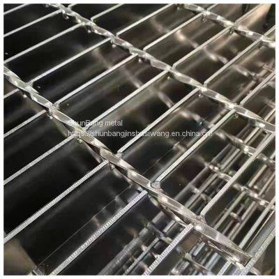 Hot galvanized steel grating cover plate drainage ditch garage floor ditch plate sewer floor drain grid plate step plate