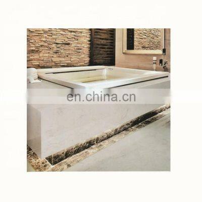 Engineered stone bathtubs