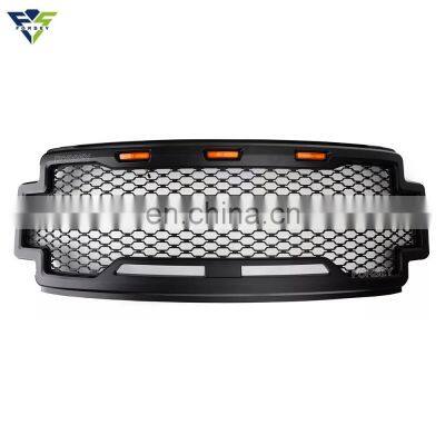 Raptor Style Front Bumper Grille For Ford F-250 F-350 F-450 2017 2018 2019 Modified Grille With LED and Logo