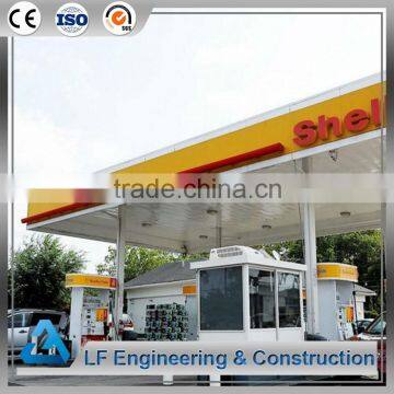 Prefab Ball Joint Large Span Space Frame Gas Station Canopy photo-4