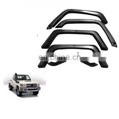 MAICTOP auto parts for fj79 land cruiser pick-up fender flares black factory price 4*4