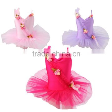 Hot Sale Fairy 4 Layers Kids Ballet Performance Tutus