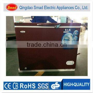 single solid door ice cream chest freezer single temperature deep chest freezer