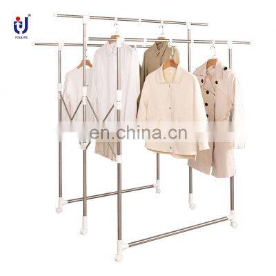 Heavy Duty Classic Foldable Vertical Baby Clothes Drying Garment Rack Hanger Stand