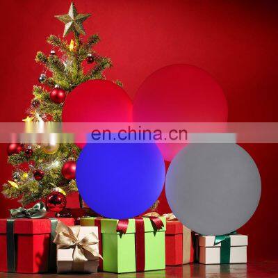 RGBW garden lights led solar ball lamp shade home decor birthday gift led magic remote control ball