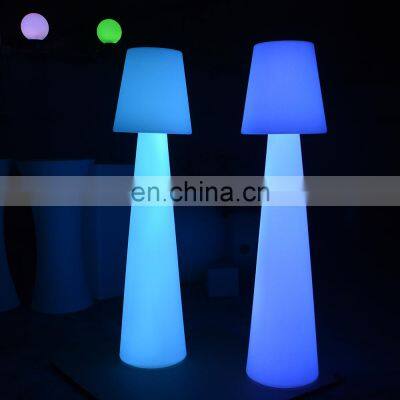 floor lamp modern led /colors changing battery lampade a led rechargeable plastic illuminated floor lamps outdoor with remote