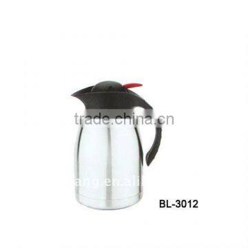 1.2L double wall stainless steel coffee pot,popular shape