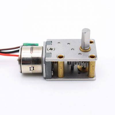 SM10 Right Angled Gearbox 10mm Micro Stepper Motor 5v 230:1 302:1 photo-4