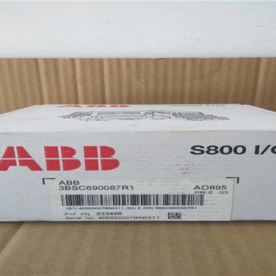 ABB AO895 3BSC690087R1 Analog Output IS HART 8 ch Module