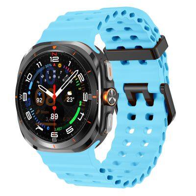 For samsung galaxy Watch 7 ultra Strap Silicone Watch Band for Watch 7 ultra