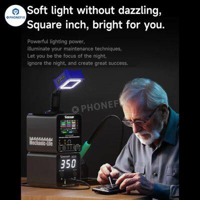 MECHANIC FUL-4 UV Curing Light Cooling Smoke Extractor for Fast Heat Dissipation UV Curing Smoke Exhaust Fan