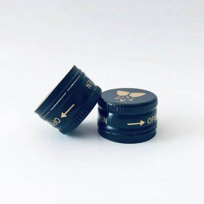 Customized 28mm ROPP Aluminum Bottle Cap - Non-Fillable, Suitable for Glass Bottles