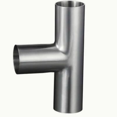 3A/SMS/DIN Stainless Steel Polished Welded Reducing Tee