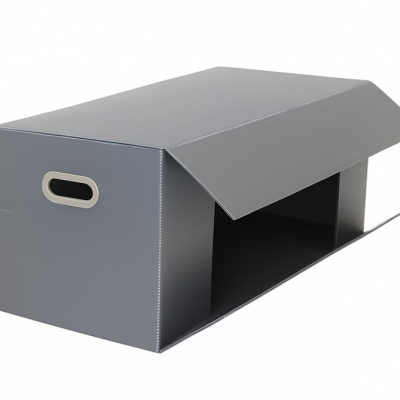 China Manufacturer Factory Direct Plastic Corrugated Box for Packing pp Hollow Sheet Plastic Turnover Box photo-2