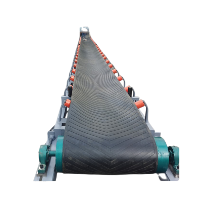 Container Loading and Unloading of Grain, Bulk Corn, Principle of Mobile Conveyor, Mingyang Processing Factory photo-1