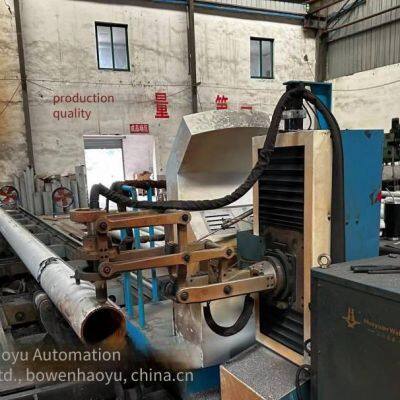 Second-hand Five-axis Pipe Intersection Plasma Cutting Machine, Second-hand Round Pipe Cutting Machine for Sale On-site photo-3