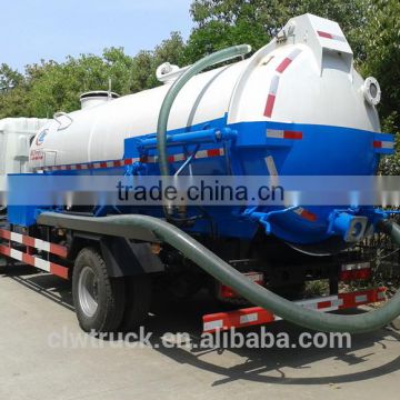 Dongfeng 5M3 sewage suction truck with high pressure cleanging function