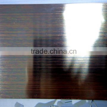 black bronze stainless steel sheet for decoration