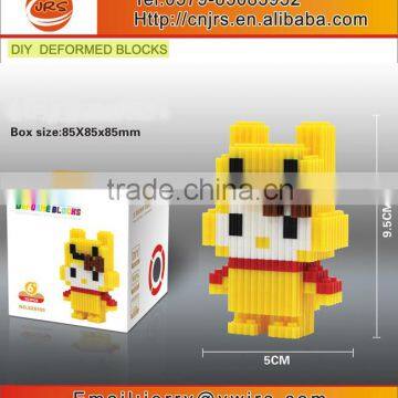 Factory Popular fine quality magnetic construction blocks for saleKT series cartoon models