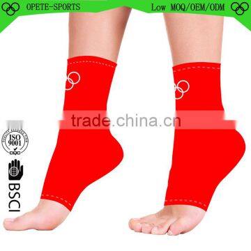Ankle Support Brace Elastic Compression Wrap Sleeve Sports Relief Pain photo-2