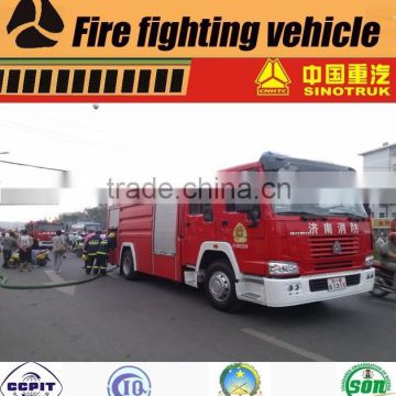 HOWO Foam fire fighting truck