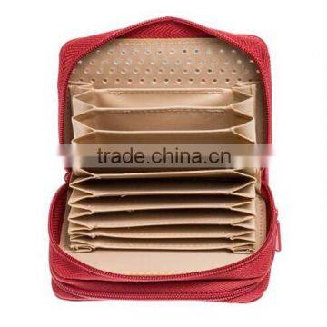 RFID ID Safe Women's Wallet With Double Zip photo-3