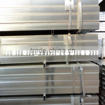 pre galvanized square recangular welded carbon steel pipe