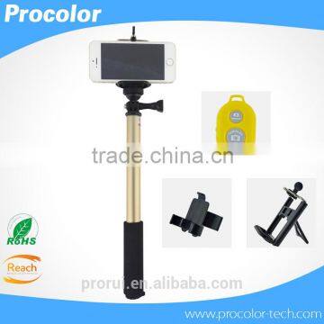 Printing logo OEM foldable handheld selfie stick